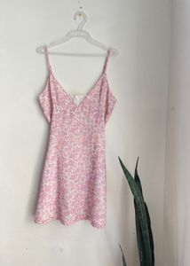 Floral Baby Pink Dress