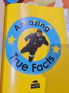 Amazing True Facts Hard Cover Book