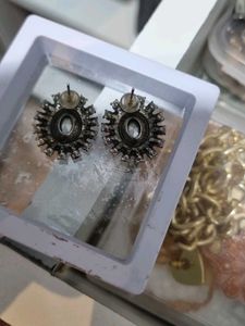 Statement Gemstone Earrings