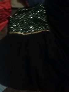 Sequin &amp; Chiffon Party Dress