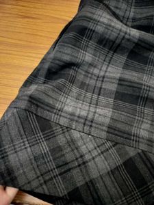 Plaid Pinafore Dress