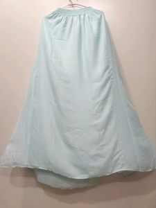 mango slot long skirt