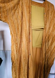 Imported Yellow Abaya With Hijab