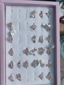 Stone Rings Pack Of 4