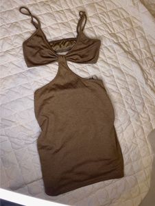 Imported Sexy  Mini Cutout Dress