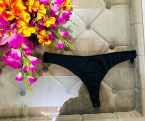 Black Colour Fancy Thong
