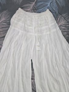 Off White Coloured Palazzo