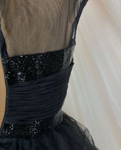 Black Tulle Party Dress