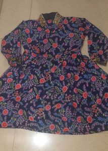 Floral Navy Dress
