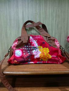 Desigual  Floral Print Handbag