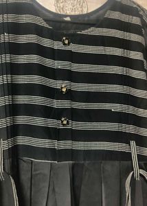 Black Abaya With Duppata
