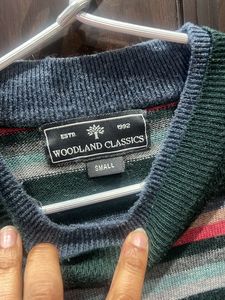 Woodland Turtle Neck Cardigan- Small size