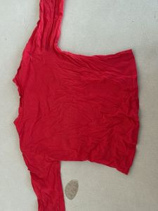 Red "Paris Tokyo" Top