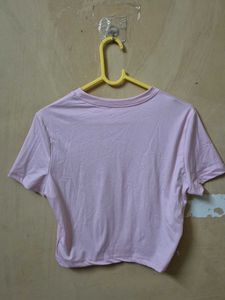 Pink Solid Top