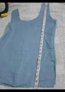 Long Kurtis With Mirror Work