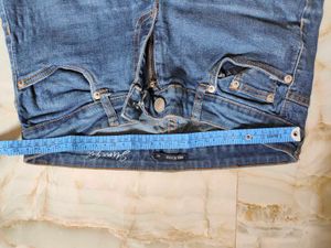 Dark Blue Denim Jeans