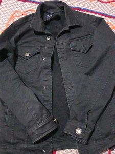 Stylish Black Denim Jacket