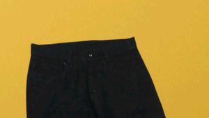 M@40 Size-30 Black Straight Leg Jeans