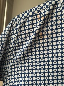Patterned Button-Down Top