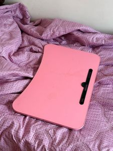 Pink Foldable Bed Desk