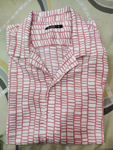 Zudio Half Sleeves Squar Printed Shirt