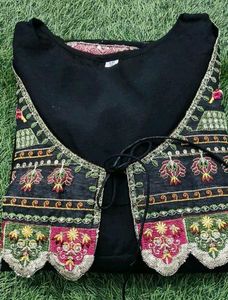 Anarkali CHANDERI Silk Gown