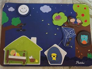 Flintobox Velcro Puzzle Story Telling Board