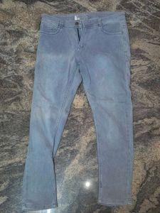 Grey Denim Jeans