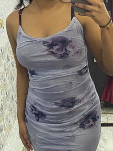 Floral Bodycon Midi Dress