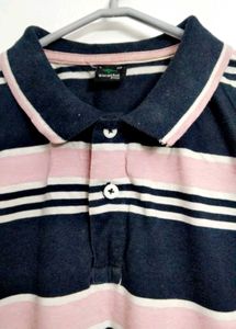 Polo Striped Tshirt For Men