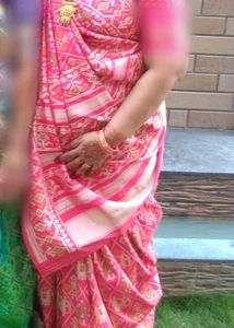 Pink Patola Saree
