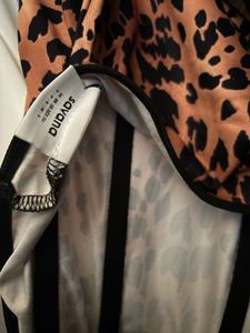 Leopard Print Corset Top