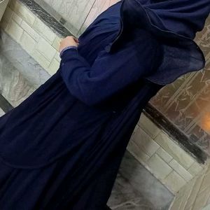 Elegant Navy Blue gown