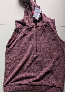 wool sleevless hoodies no offer plz