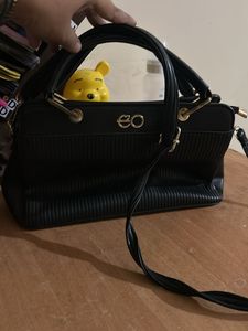 E2o- Black Color Sling Bag