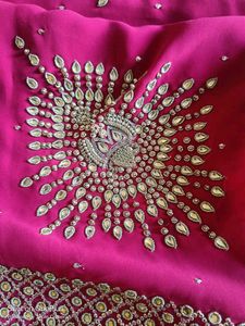 Elegant Embellished Saree