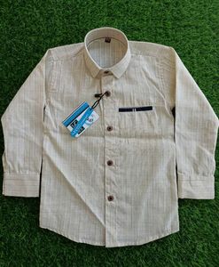 Boy's Striped Button-Down Shirt