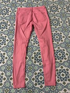Pink Stretchable Jeans