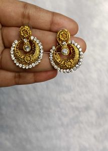 Gold Colour Plated Earrings