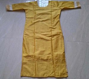 lime green kurta set(size~L)🌻