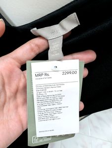 H&amp;M Black Dress New