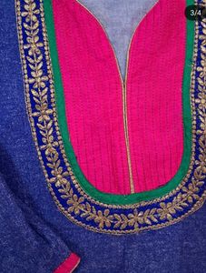 Blue Jaipuri Kurta