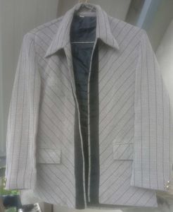 Vintage Striped Blazer