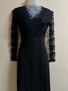 Pintrest Black Long Gown🖤