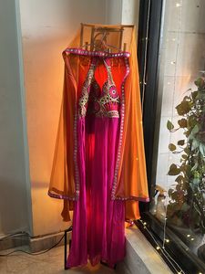 Orange Pink Suit