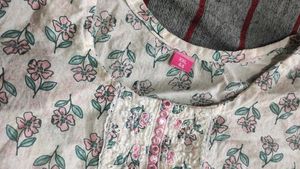 Floral Print Kurta set