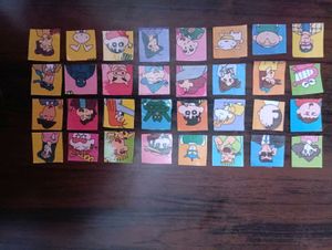 32 Shin Chan Laminated Sticker With Gum