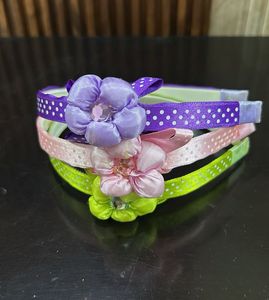 Floral Headband Set - Handmade