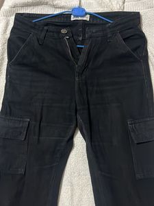 Zara Black Cargo Pants