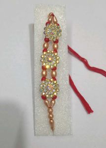 Beaded Floral Rakhi